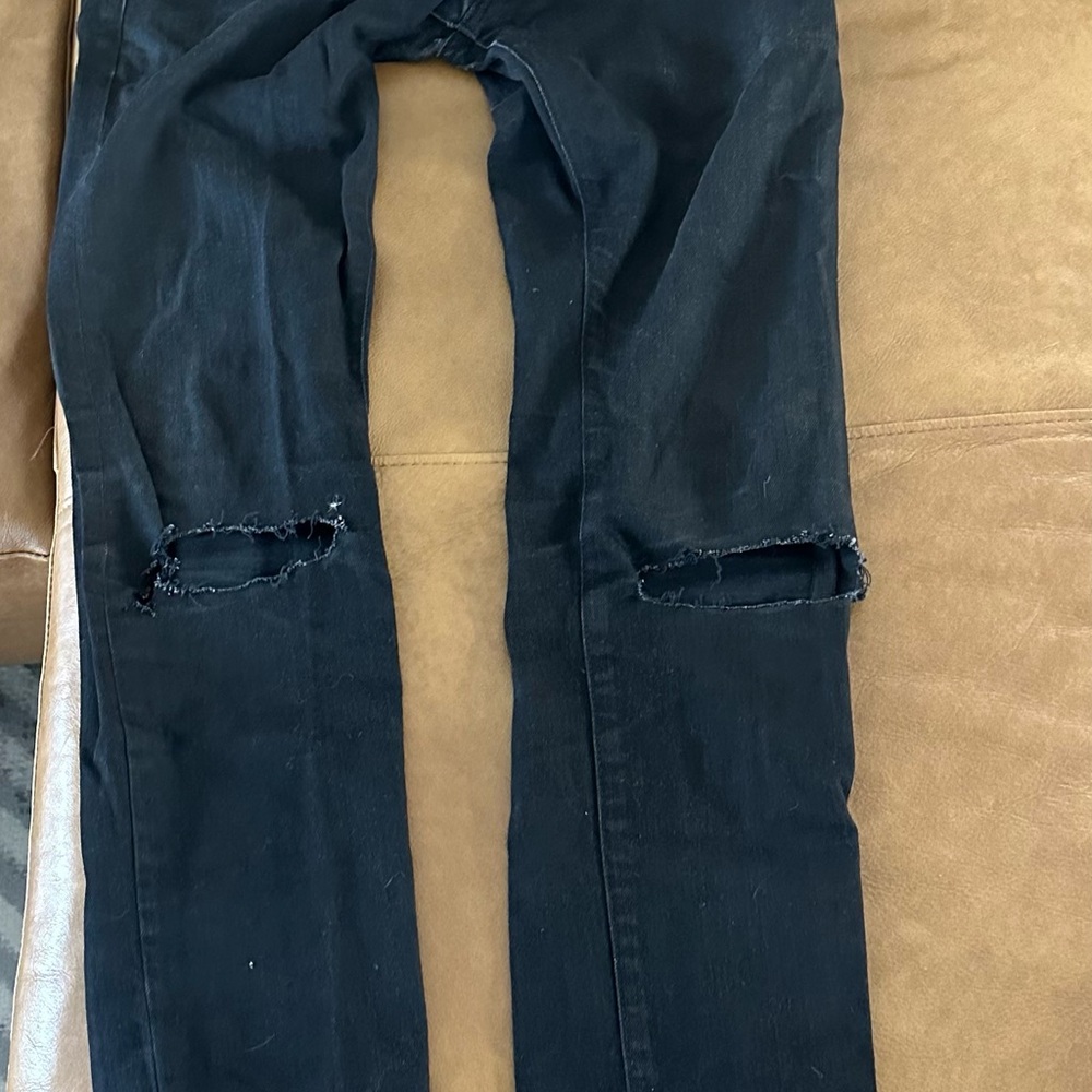 Saint Laurent Black Skinny Jeans